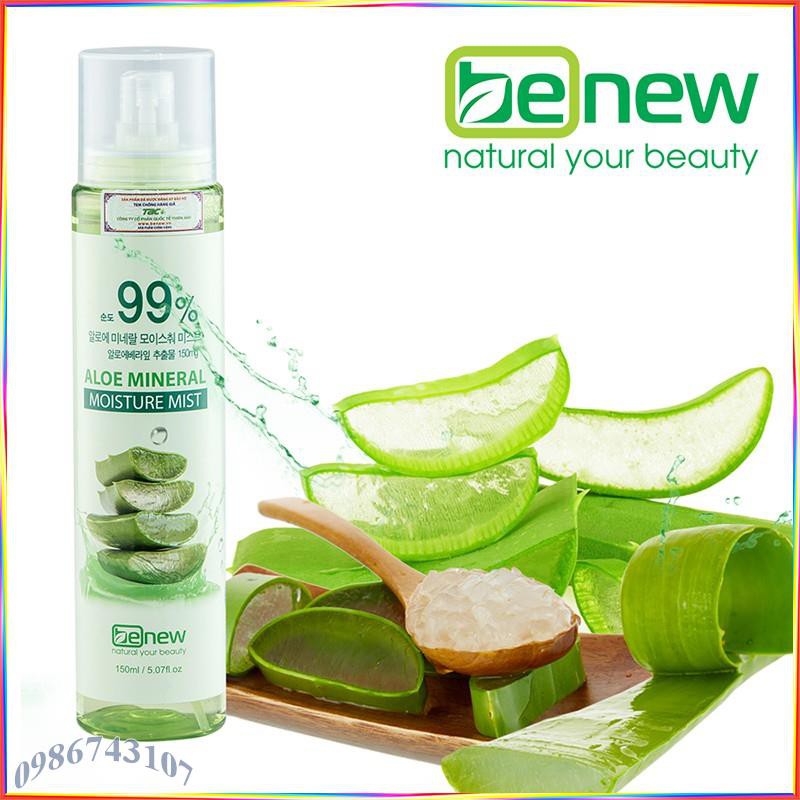 Xịt khoáng Lô Hội Benew Hàn Quốc Aloe Mineral AAM115 | BigBuy360 - bigbuy360.vn