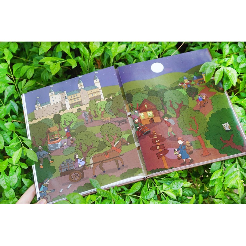 Sách thiếu nhi - Cuốn Sách khổng lồ mở ra thế giới ( nhiều chủ đề )