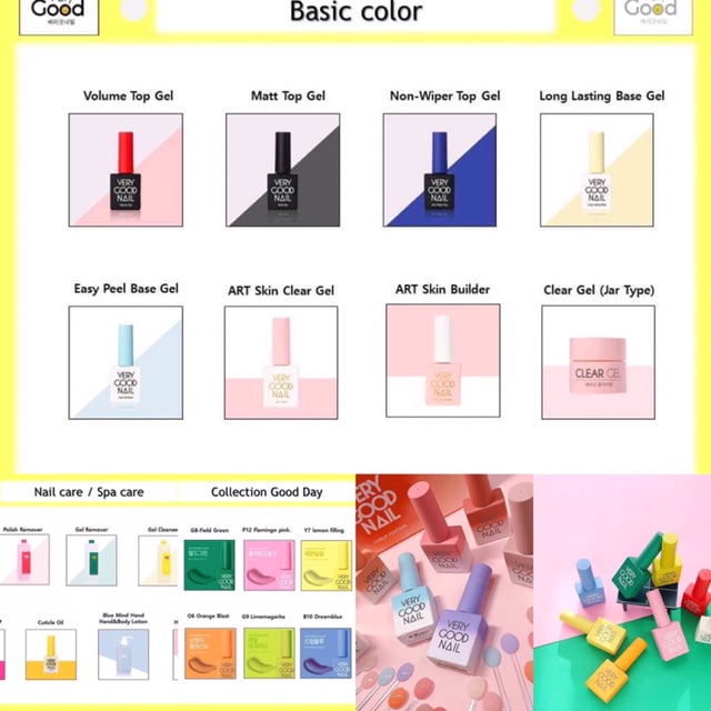 Sơn gel cao cấp verygoodnail ( 베리굿네일)
