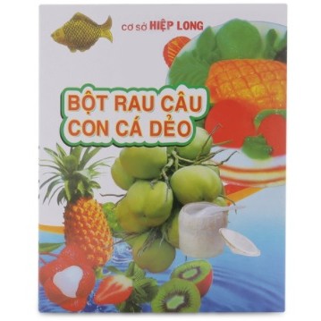 Thạch rau câu cá dẻo