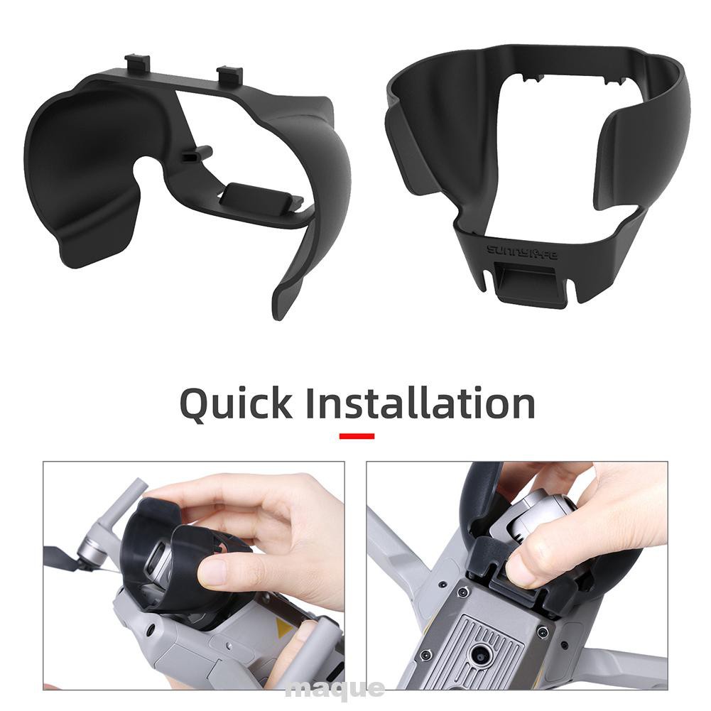 Lens Hood Plastic Lightweight Practical Gimbal Easy Install For DJI Mavic Air 2S