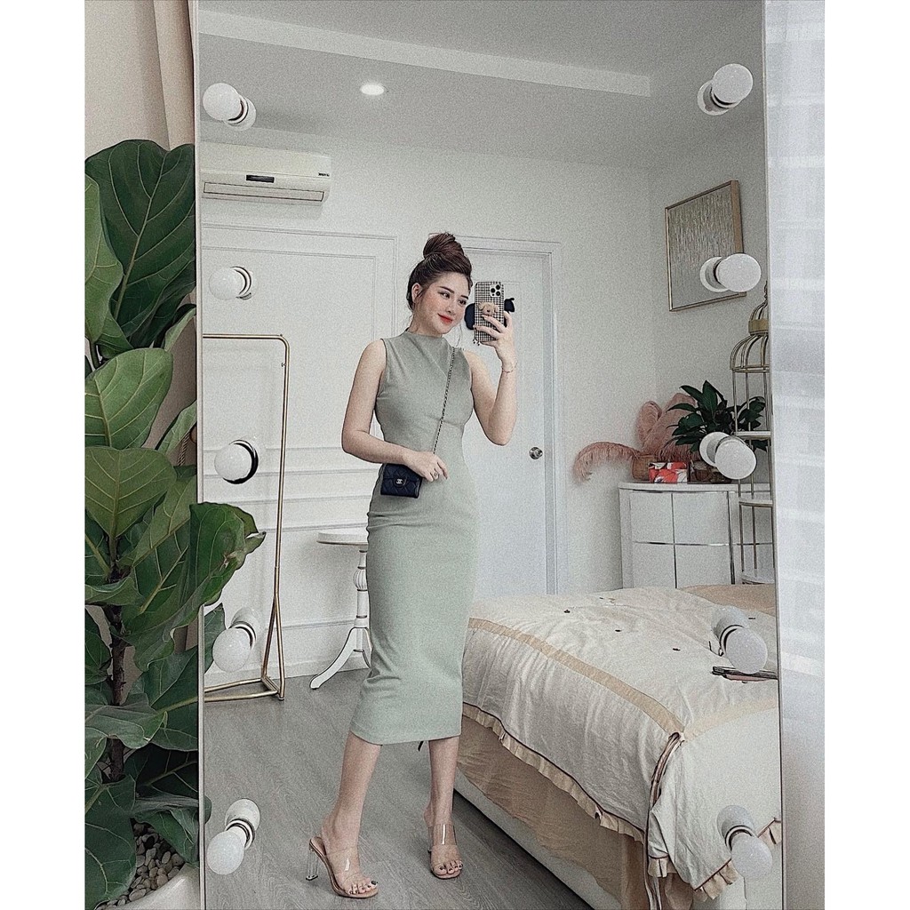 🎁Váy Body Sát Nách 👗 Váy Body Dài Qua Gối 💓hàng Kim Anh Bùi❣️ | BigBuy360 - bigbuy360.vn