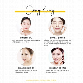 Sữa tẩy trang sủi bọt thải độc Guboncho O2 Bubble Cleanser