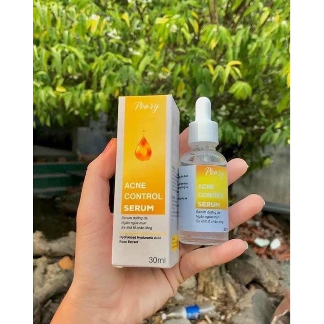 ACNE CONTROL SERUM Ponry 30ML - Dưỡng ẩm da - Hàng chính hãng