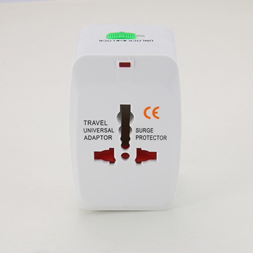 Bộ chuyển đổi du lịch usb đa năng - Phích cắm chuyên dùng du lịch hải ngoại - Ổ cắm bằng đồng 2 3 chân sạc usb