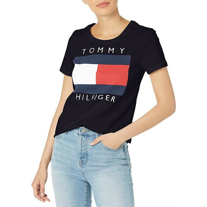 Áo Thun Logo TOM-MY HIL  Chất Đẹp Thời Trang - Hàng VIỆT NAM XUẤT KHẨU