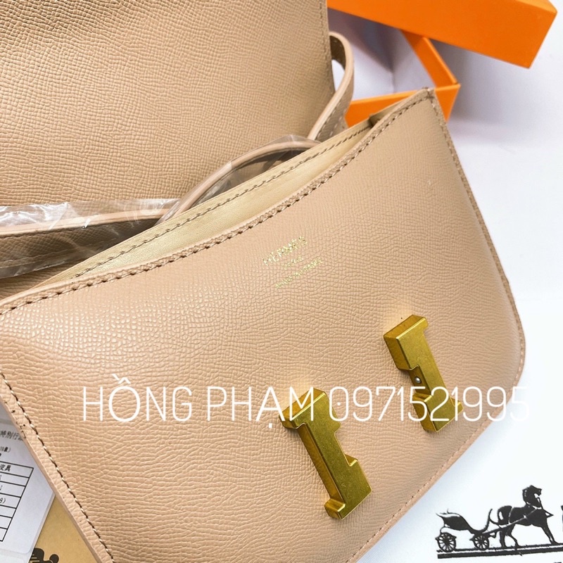 Túi xách nữ túi Hm khoá chữ H sz 19 chuẩn super