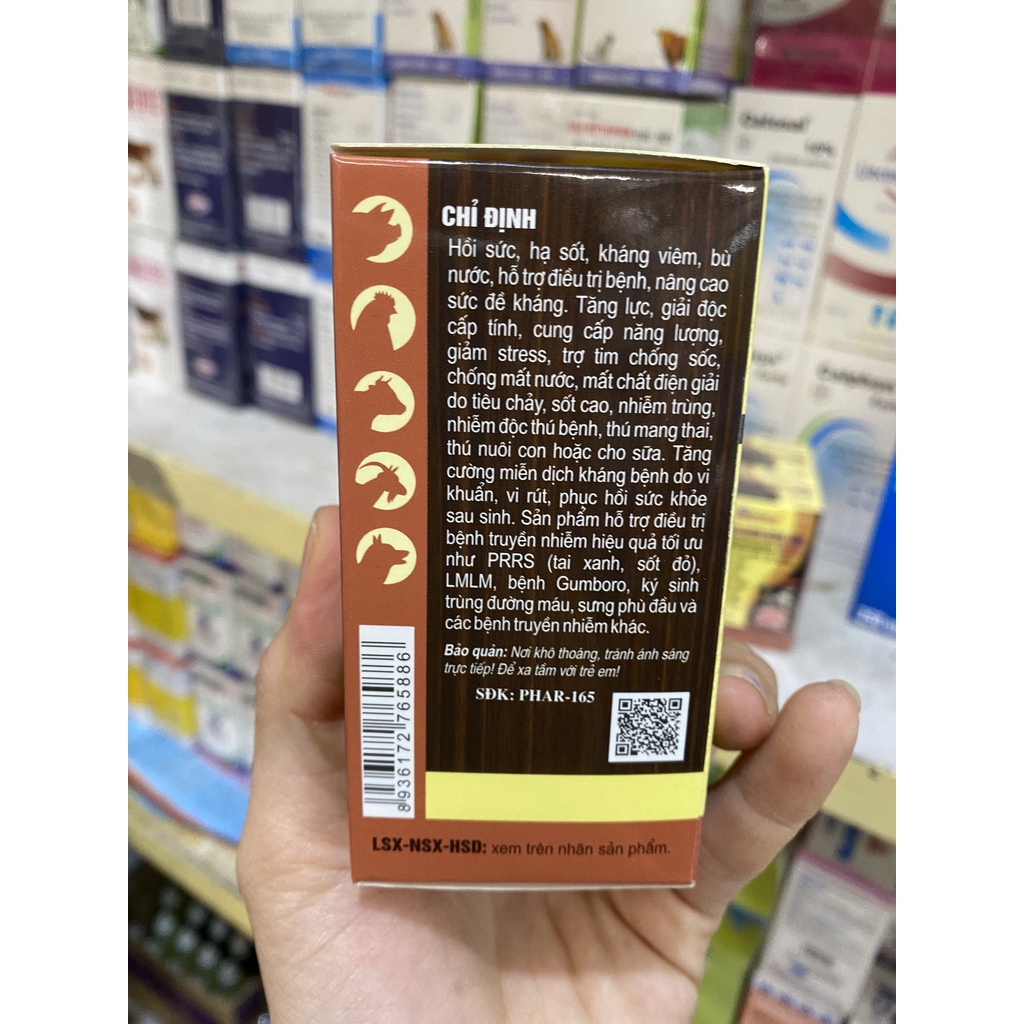 DR.CAFEIN GLUCO AMIN - bù nước, tăng lực giảm stress bổ sung khoáng chất