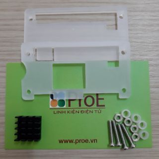 Vỏ Mica kèm tản nhiệt cho Raspberry Pi Zero/ Zero W