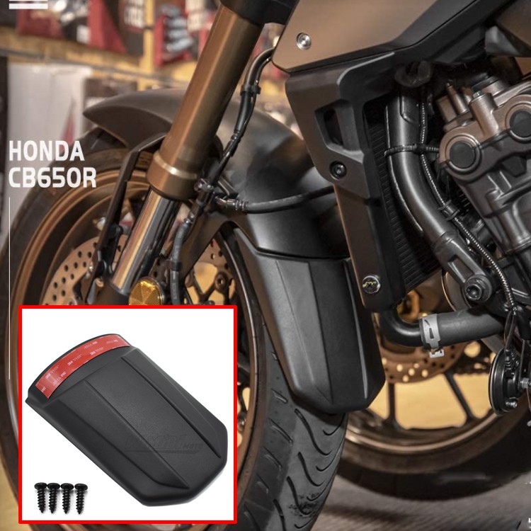 Thích hợp cho Honda CB650R CBR650R 2019-2021 Tấm chắn bùn phía trước phía sau mở rộng Tấm chắn bùn s