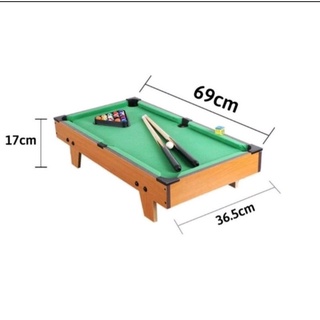 [Rẻ vô địch, Cõ lớn] Bàn Bi a, bida, bi a mini, cỡ lớn 69x36.5x17 cm. chất liệu gỗ