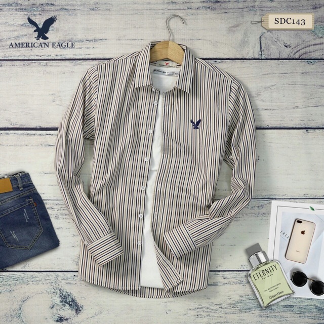 Áo Sơ Mi Nam Kẻ Sọc , Sơ Mi Kẻ Sọc Tay Dài , Chất Cotton Mềm Mịn | BigBuy360 - bigbuy360.vn