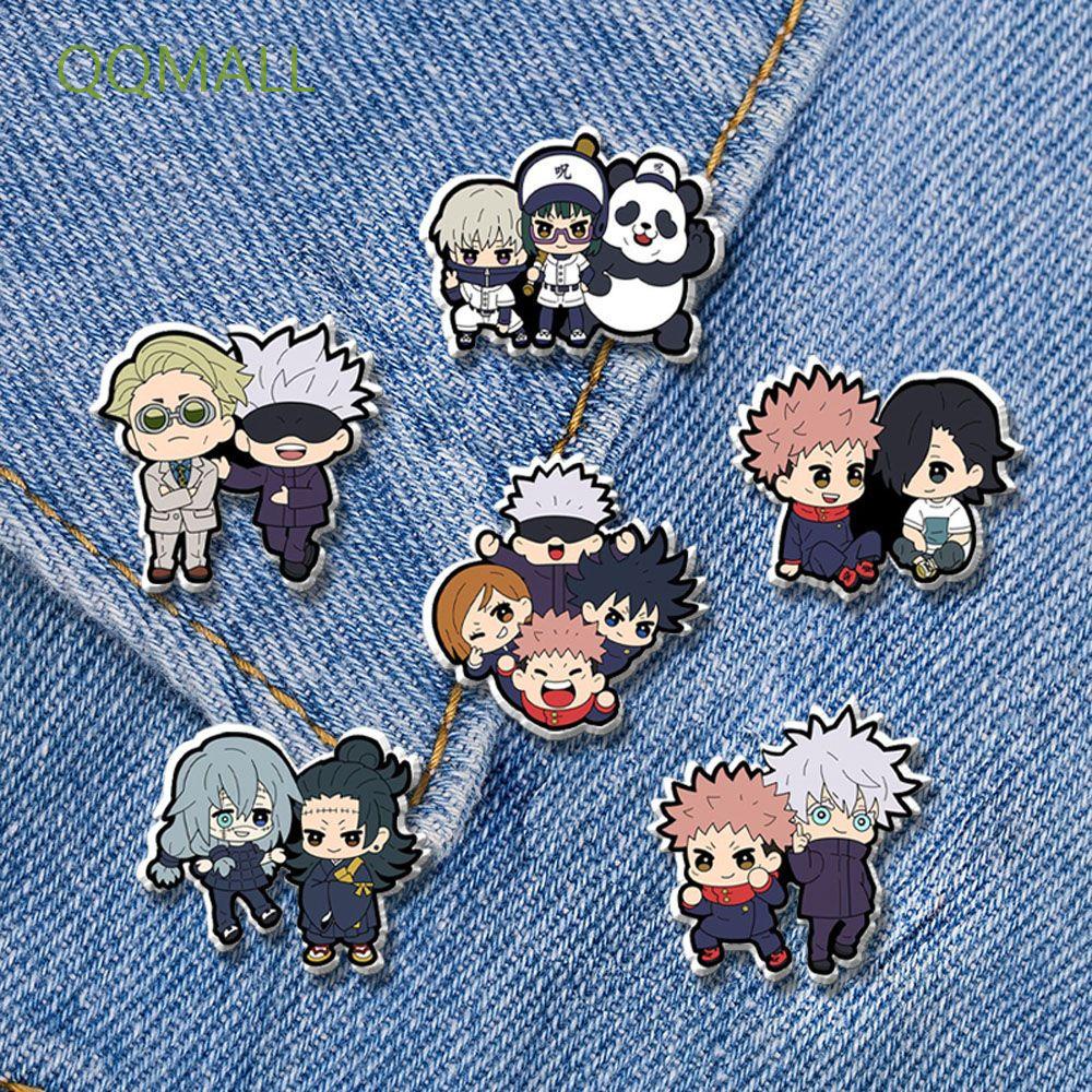 Huy hiệu cài áo họa tiết hoạt hình Nhật Bản dành cho trẻ em