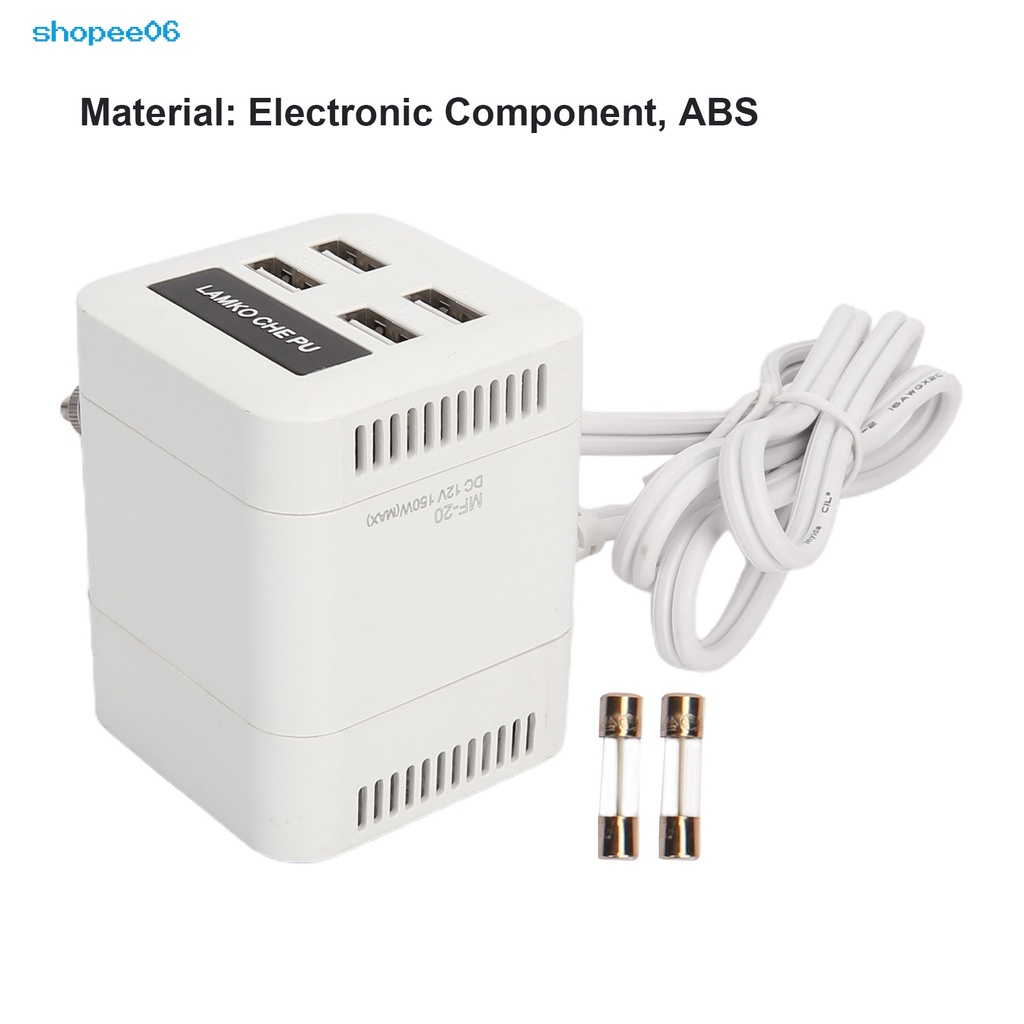 Bộ biến tần PEMG 12V sang 220V cho xe hơi