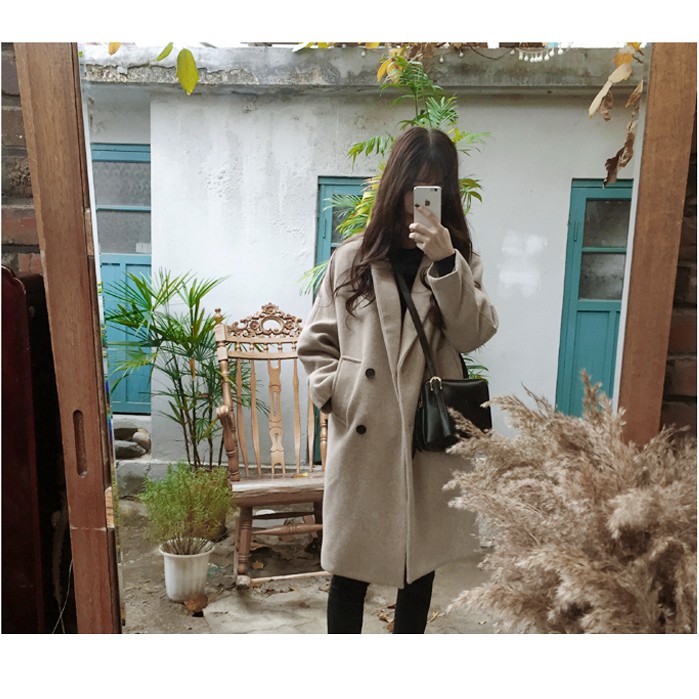 [Có Sẵn / Ảnh thật] ÁO KHOÁC DẠ ÉP 2 LƠP HÀNG CHUẨN Quảng Châu loại 1 | BigBuy360 - bigbuy360.vn