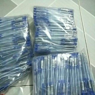 Combo 10 bút bi mực xanh