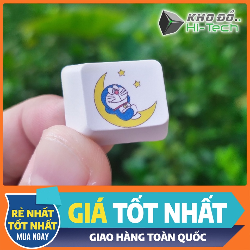 Nút keycap DORAEMON lẻ 💖 𝘍𝘳𝘦𝘦𝘴𝘩𝘪𝘱 💖 OEM & XDA Profile | PBT Dye-sub | không cấn switch trên bàn phím cơ mạch ngược