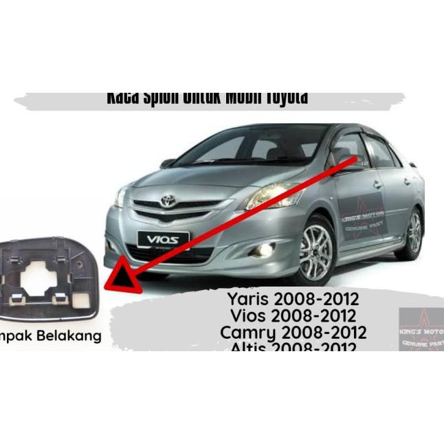 Gương Chiếu Hậu Bên Phải Chuyên Dụng Cho Xe Hơi Yaris Vios Camry Altis - 97b