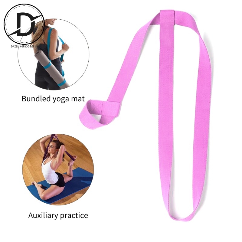 Adjustable Yoga Mat Carrying Straps Shoulder Carrier For Yoga Mat Two-way Elastic Yoga Belts