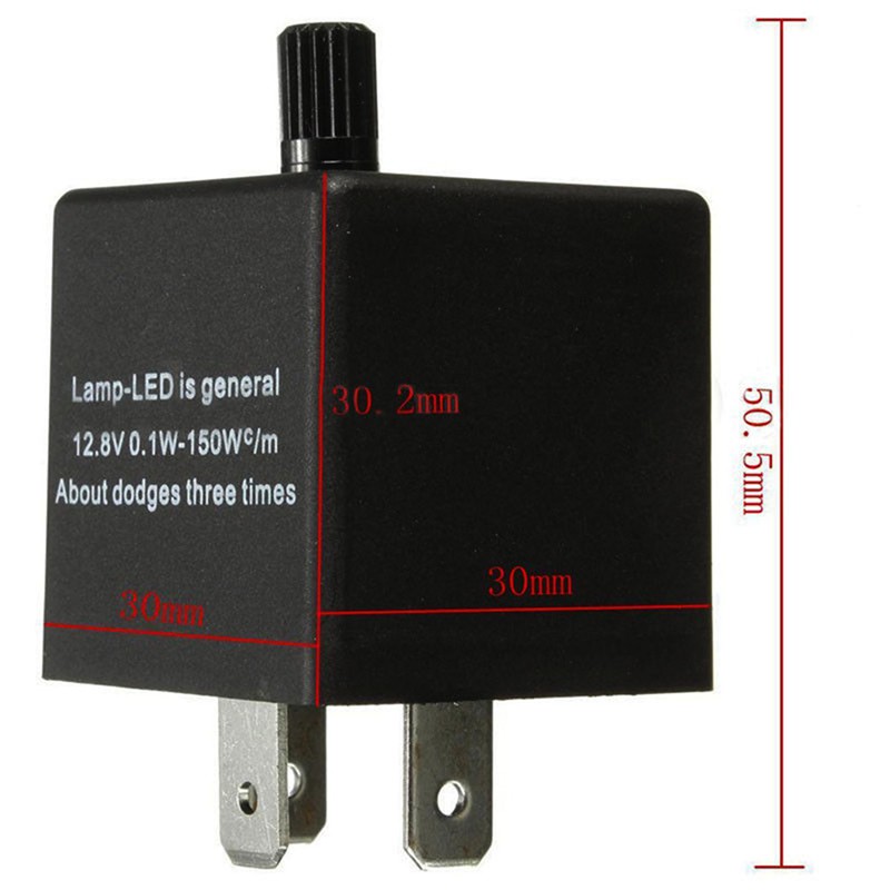 Chớp xi nhan điện tử 12V 3 chân chuyên dụng dành cho ô tô