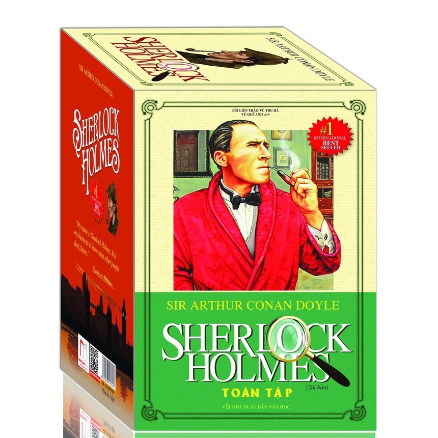 Sách - Thám Tử Sherlock Holmes (Bộ hộp 3 quyển, Bìa Mềm)