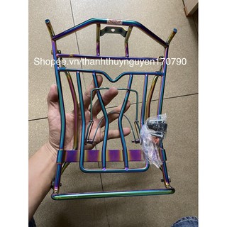 Baga Xe AirBlade 2013->2021 Inox Sơn Đen