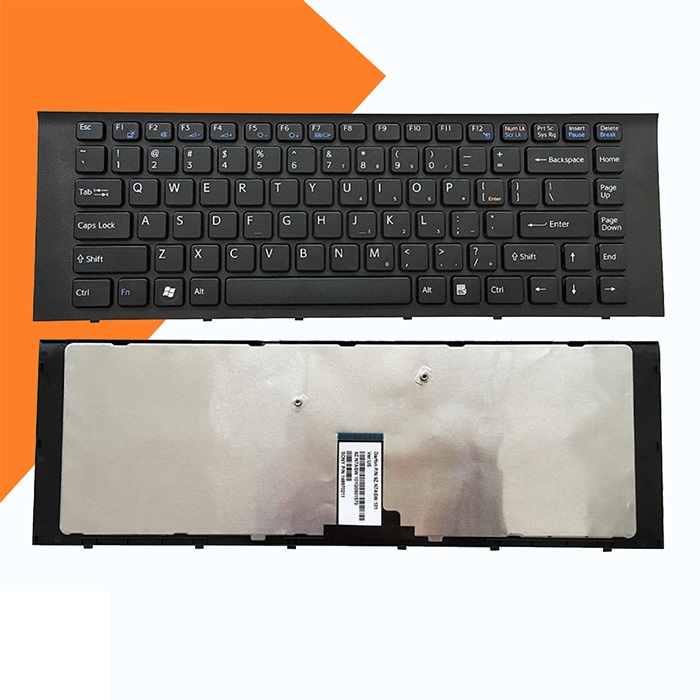 Bàn phím laptop SONY VPC-EG Màu Đen Có Khung