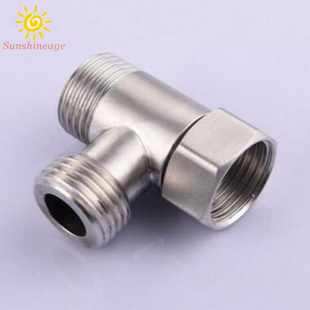 Van nối vòi tắm hoa sen hình chữ T kích thước G1/2'' tiện dụng cho gia đình