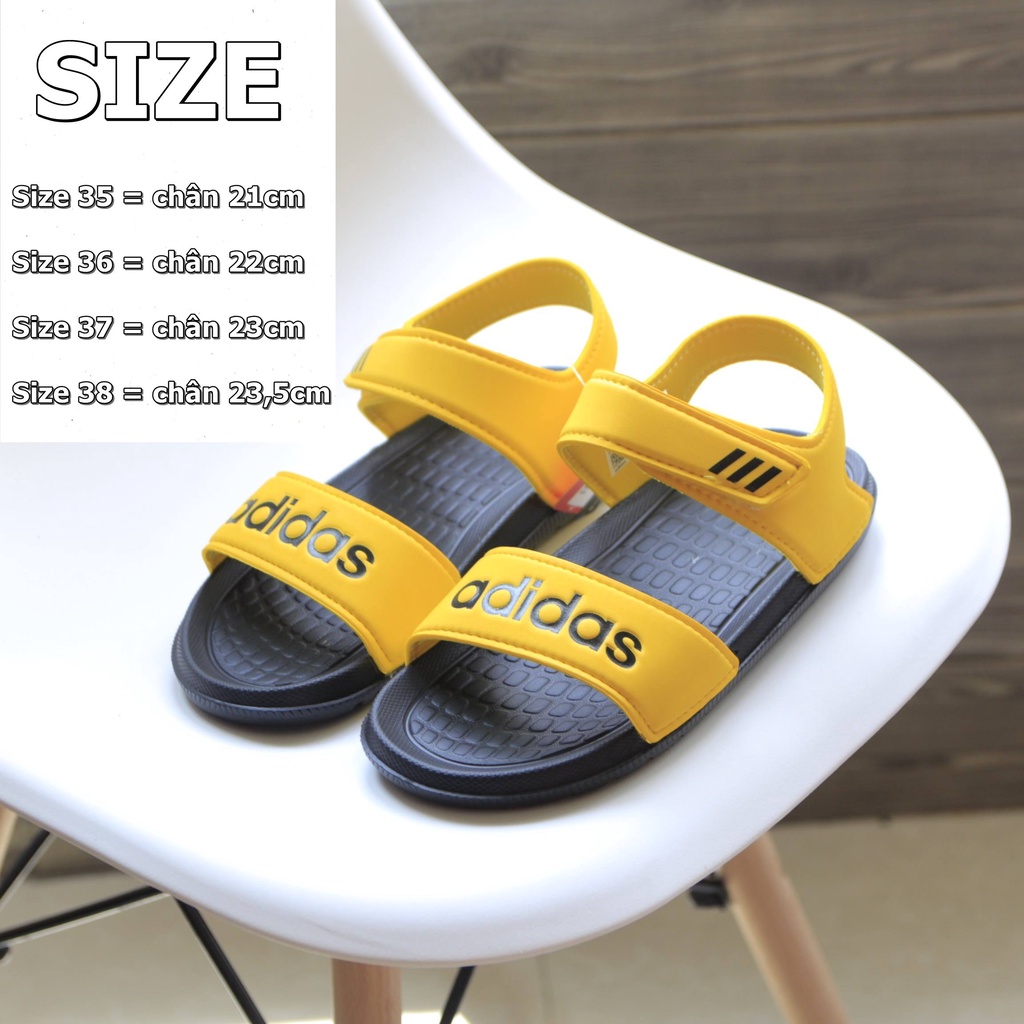 giày sandal nữ quai hậu adidas đế bằng siêu nhẹ