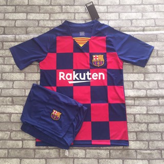 QUẦN ÁO BÓNG ĐÁ THỂ THAO BARCA CARO MÙA MỚI 2019-2020