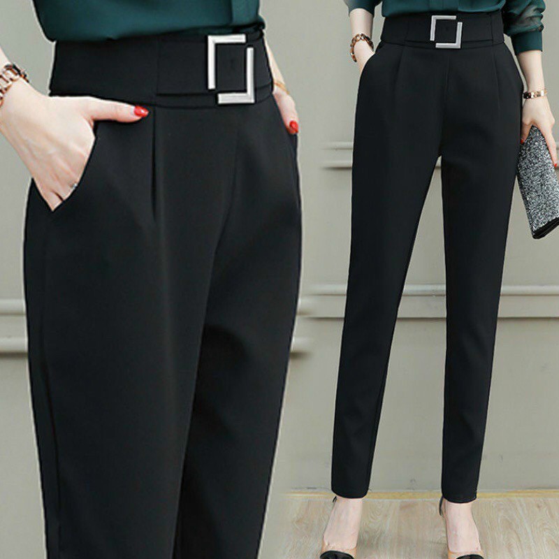Quần Baggy Công Sở Cao Cấp, Vải Cực Mát Lên Dáng Quần Xinh Xắn Cho Chị Em - MAY Fashion