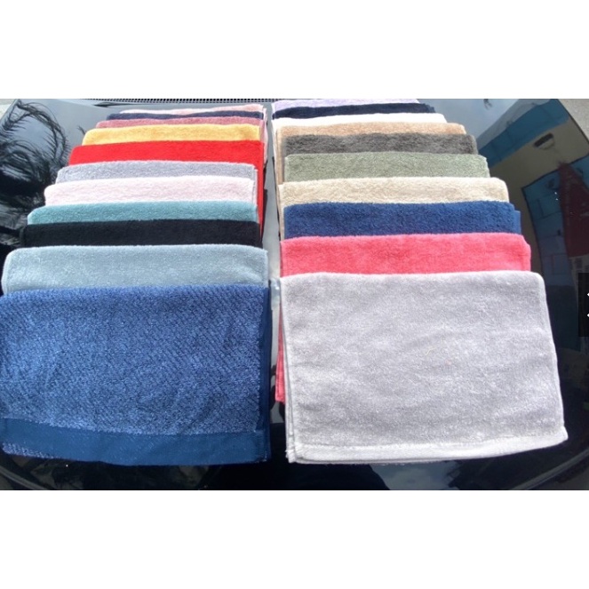 Combo 5 khăn tắm cao cấp, khăn lau đầu xuất nhật, KT 35x80cm, Nặng 130g