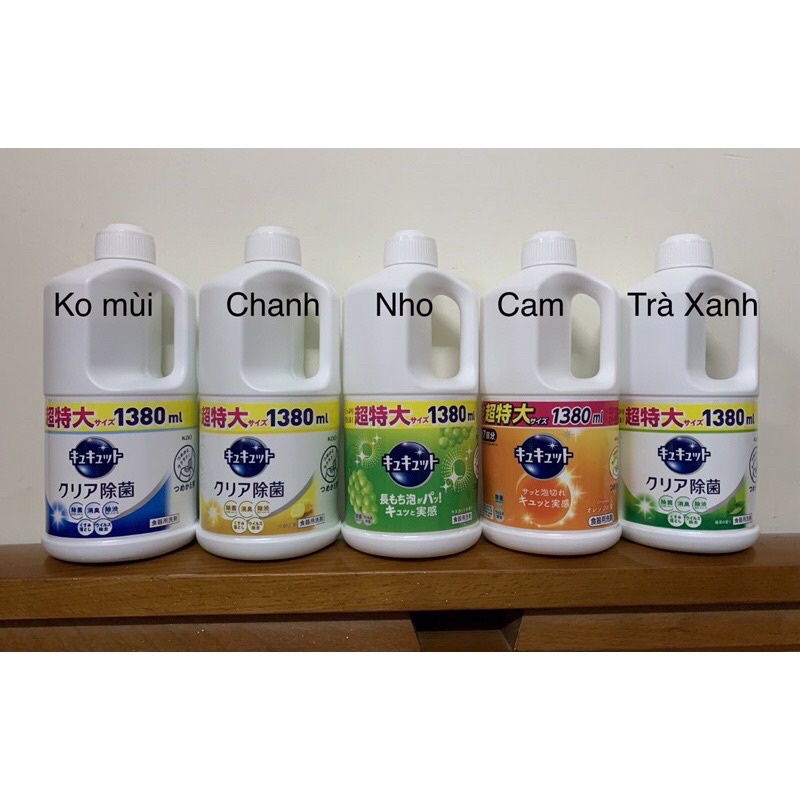 Nước rửa chén bát Kao hàng nội địa Nhật