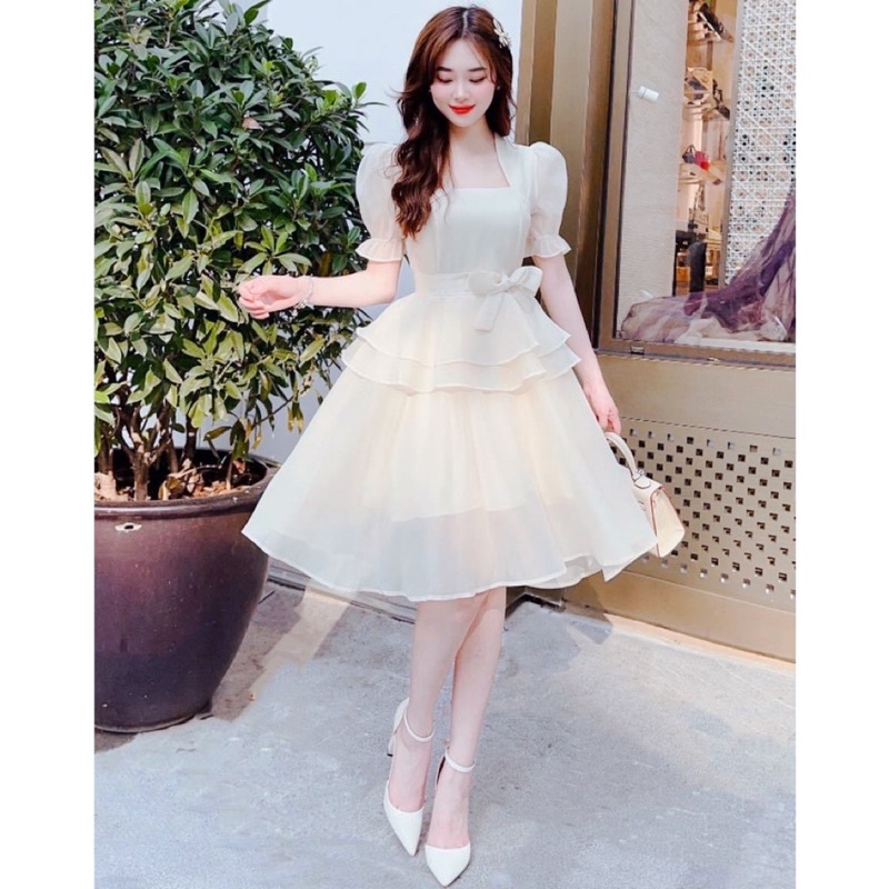 ĐẦM CÔNG CHÚA THIẾT KẾ TẦNG BIGSIZE