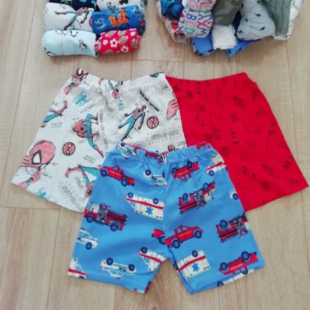Combo 10 quần thun bozip cho bé trai