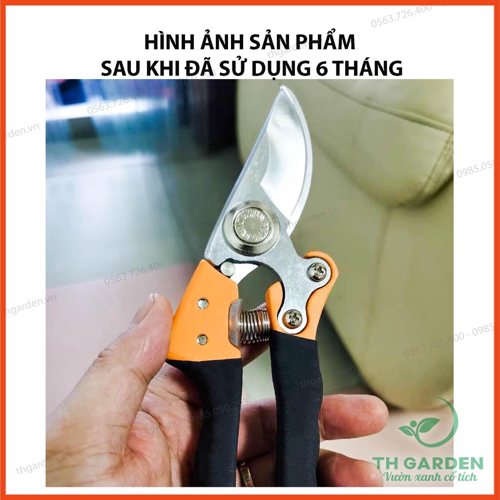 Kéo cắt cây cảnh TH Garden siêu sắc bén - Tăng 20 lần lực cắt