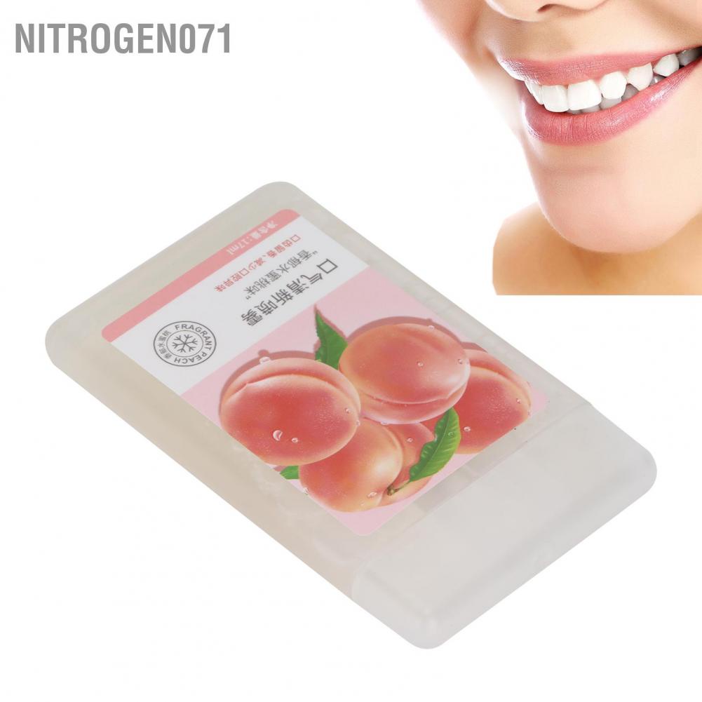 [Hàng mới về] Chai xịt thơm miệng hương đào di động lưu hương đến 24 giờ tiện dụng