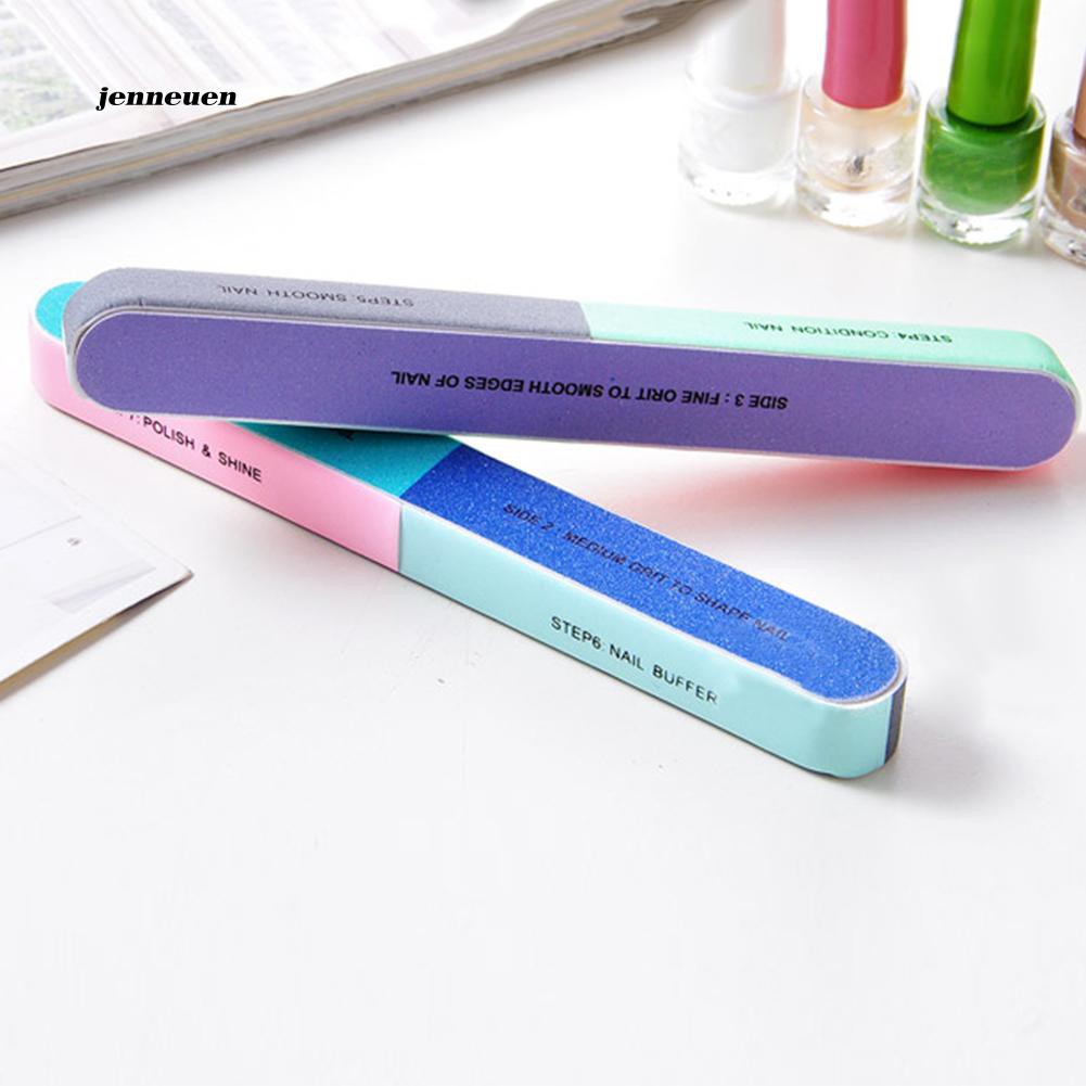 [Hàng mới về] Cây dũa móng thiết kế đơn giản phối màu sáng tạo