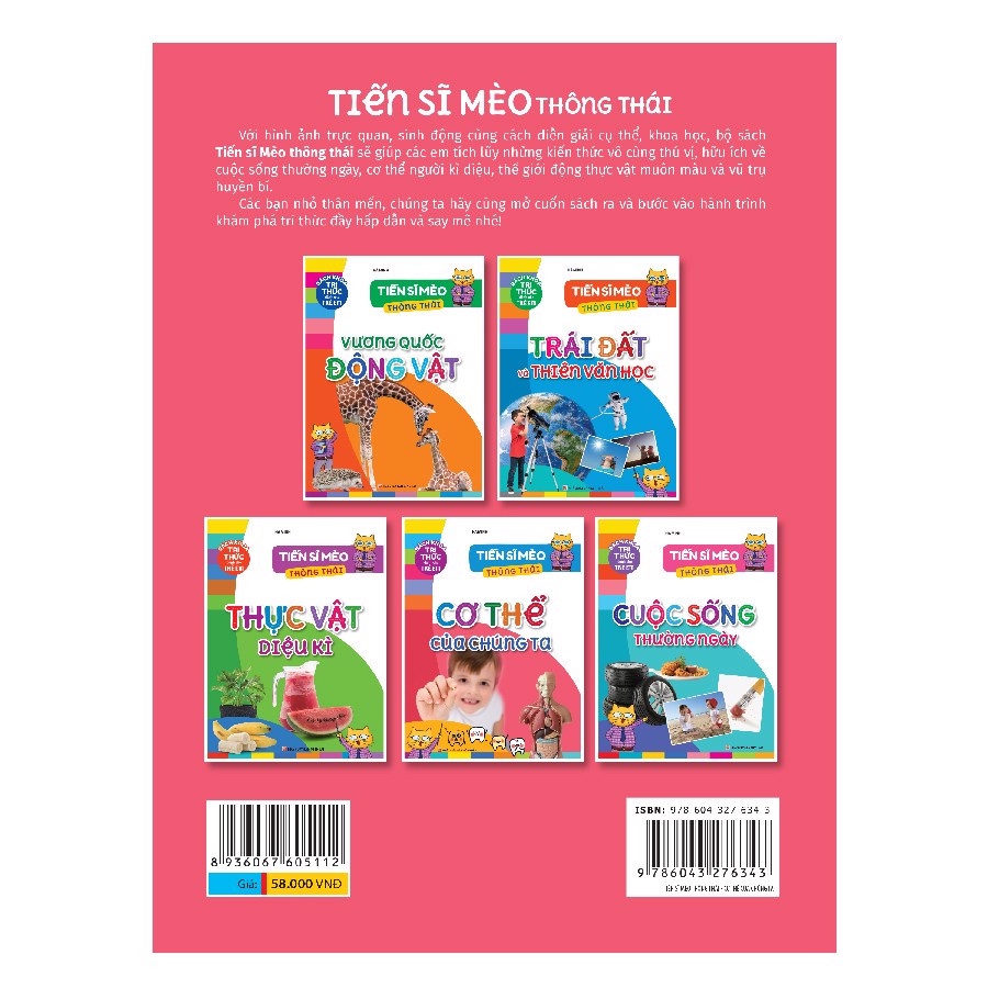 Sách: Tiến Sĩ Mèo Thông Thái – Cơ Thể Của Chúng Ta