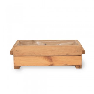 Chậu gỗ chữ nhật trồng cây cao cấp Portable Box-Famifarm (PB632) - ban công xanh