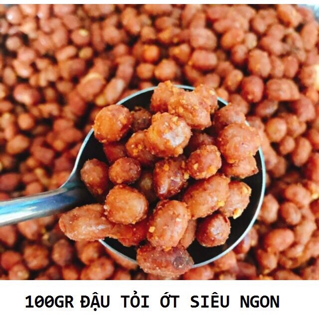 ĐẬU PHỘNG TỎI ỚT Kim Long 100g loại ngon -Lạc rang tỏi ớt