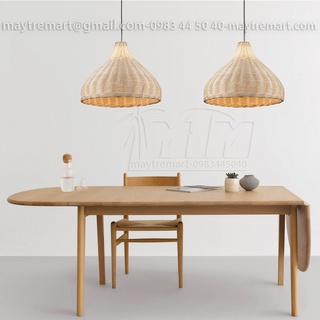 Đèn mây MTDM25 - Đèn mây tre, Đèn trang trí, Đèn treo thả