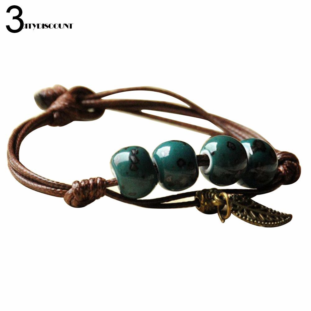 Vòng tay nhiều lớp đính hạt gốm sứ | BigBuy360 - bigbuy360.vn