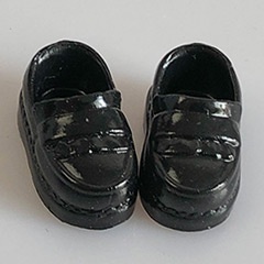 Giày da cho búp bê BJD ob11 1/12