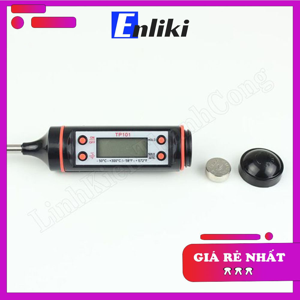 [Mã ELORDER5 giảm 10k đơn 20k] Nhiệt Kế Điện Tử đo từ -50 Độ C đến 300 Độ C TP101