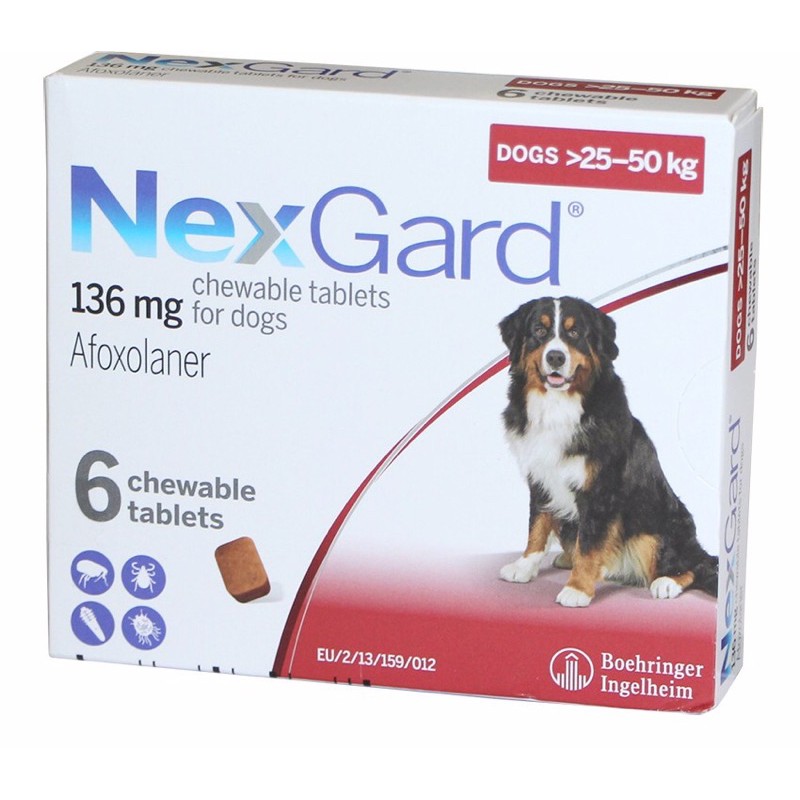 Nexgard cho chó từ 25-50kg