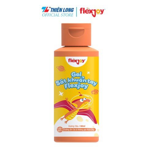 Gel sát khuẩn tay Flexjoy - Sạch khuẩn 99.99%, Không gây kích ứng da - Có 3 mùi hương (dâu, táo, mâm xôi) Flex-JHSA001