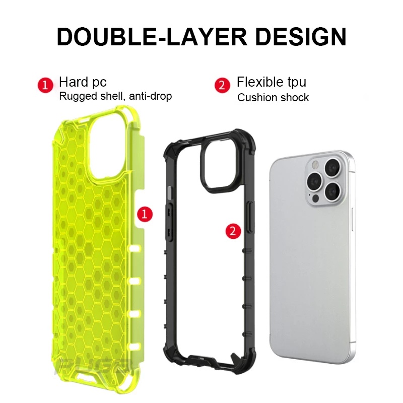 Ốp điện thoại trong suốt họa tiết tổ ong dành cho Realme C35 C21Y C25Y C25s C25 C30 C21 C20 C11 2021 C15 C12 Narzo 30A