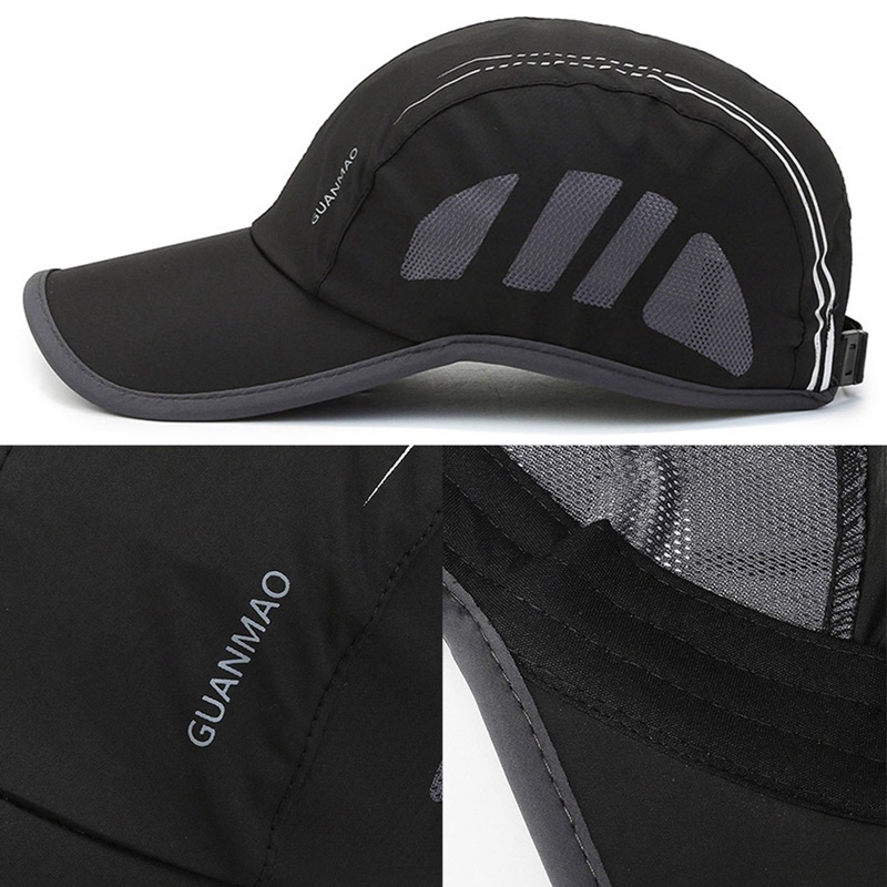 Ygt Mũ Lưỡi Trai Thể Thao Mùa Hè Phối Lưới Nhanh Khô 8 Màu Sắc Thời Trang Phổ Biến Cho Nam