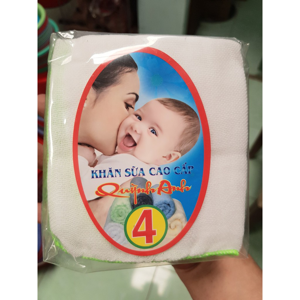 KHĂN SỮA CAO CẤP 4 LỚP